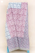 20s Cotton KING SIZE Bed Cover In Assorted Block Print
