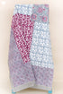 20s Cotton KING SIZE Bed Cover In Assorted Block Print