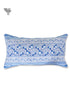 20s Cotton Lumbar Cushion Cover In Block Print