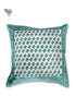 20s Cotton Large Cushion Cover In Floral Block Print