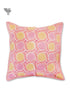 20s Cotton Cushion Cover in Block Print with Piping