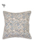 20s Cotton Cushion Cover in Block Print with Piping
