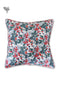 20s Cotton Cushion Cover in Floral Block Print