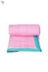 Mulmul Cotton Quilt In Geometric Block Print