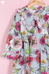 Cotton Top & Shorts Set In Floral Print