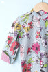 Cambric Cotton Top In Floral Print