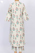 Khaadi Kurta With Pant In Floral Block Print