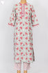 Cambric Cotton Kurta And Pant Set In Floral Print