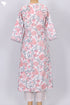 Cambric Cotton Kurta And Pant Set In Floral Print