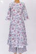 Cambric Cotton Kurta And Pant Set In Floral Print