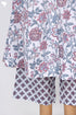 Cambric Cotton Kurta And Pant Set In Floral Print