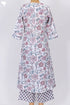 Cambric Cotton Kurta And Pant Set In Floral Print