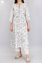 Cambric Cotton Kurta And Pant Set In Floral Print