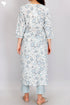 Cambric Cotton Kurta And Pant Set In Floral Print