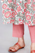 Cambric Cotton Kurta And Pant Set In Floral Print