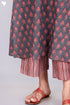 Cambric Cotton Kurta And Pant Set In Floral Print