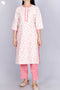 Brocade Kurta With Chanderi Silk Dupatta And Pant in Block Print
