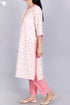 Brocade Kurta With Chanderi Silk Dupatta And Pant in Block Print