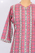 Cotton Kurta And Pant Set With Kota Doria Dupatta In Floral Print