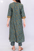 Cambric Cotton Kurta And Pant Set In Assorted Print