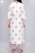 Chanderi Silk Kurta Pant Set With Dupatta In Floral Block Print