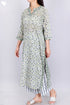 Mulmul Cotton Kurta And Pant Set In Block Print
