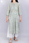 Mulmul Cotton Kurta And Pant Set In Block Print