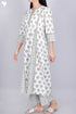 Cotton Kurta And Pant In Traditional Block Print