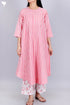 Cambric Cotton Kurta And Pant Set In Striped Print