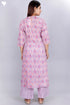Cotton Kurta And Pant Set In Block Print