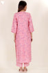 Bizzy Lizzy Kurta And Pant Set With Chiffon Dupatta In Block Print