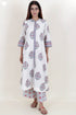 Bengal Cotton Kurta And Pant Set With Kota Doria Dupatta