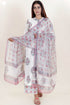 Bengal Cotton Kurta And Pant Set With Kota Doria Dupatta