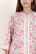 Bizzy Lizzy Kurta And Pant Set With Kota Dupatta In Block Print