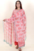 Bizzy Lizzy Kurta And Pant Set With Kota Doria Dupatta In Block Print