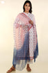 Bizzy Lizzy Kurta And Chiffon Dupatta Set In Floral Block Print