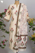 Chanderi Silk Kurta & Chanderi Silk Dupatta Set with Block Print & Gota Embroidery