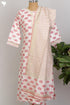 Chanderi Kurta/Dupatta Set in Pink Lotus Hand Block Print
