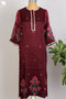 Satin Kurta And Cotton Silk Dupatta With Gota Patti Embroidery