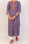 Bizzy Lizzy Kurta With Kota Doria Dupatta Set in Floral Block Print