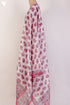 Mulmul Cotton Kurta and Kota Doria Dupatta In Floral Block Print