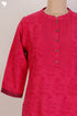Khaadi Cotton Kurta With Kota Doria Dupatta With Block Print