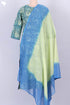 Khaadi Cotton Kurta And Kota Doria Dupatta Set In Floral Block Print
