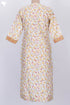 Chanderi Silk Kurta With Dupatta in FloralBlock Print