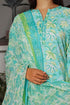 Cambric Cotton Kurta With Kota Dupatta In Floral Block Print