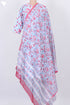 Cambric Cotton Kurta With Kota Dupatta In Floral Block Print
