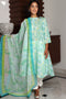 Mulmul Cotton Kurta With Kota Doria Dupatta In Paisley Block Print