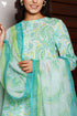 Mulmul Cotton Kurta With Kota Doria Dupatta In Paisley Block Print