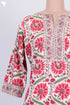 Bizzy Lizzy Kurta With Chiffon Dupatta in Floral Block Print