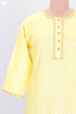 Bhagalpur Self Striped Kurta With Chanderi Dupatta In Block Print